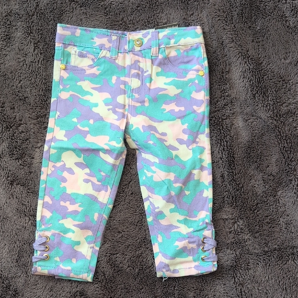 XOXO Pastel Camouflage Kids Leggings